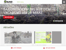 Tablet Screenshot of bund-leipzig.de